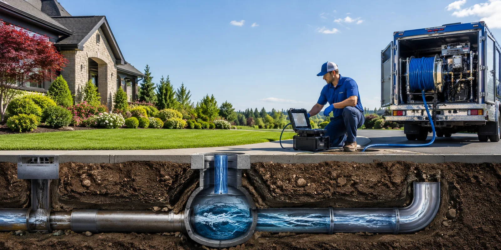 Drainage restoration information for San Elizario, TX